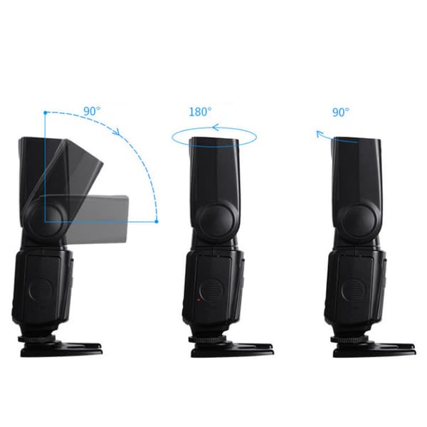 KM680 High Speed Flash Speedlite 5800K med fyldlys til Canon til Nikon spejlreflekskamera