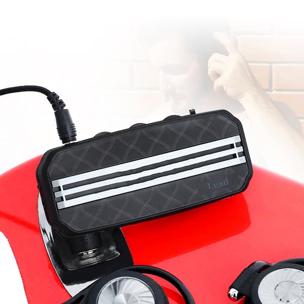 JOYO JA-03 Mini Bärbar Uppladdningsbar Elgitarr Plug Hörlursförstärkare