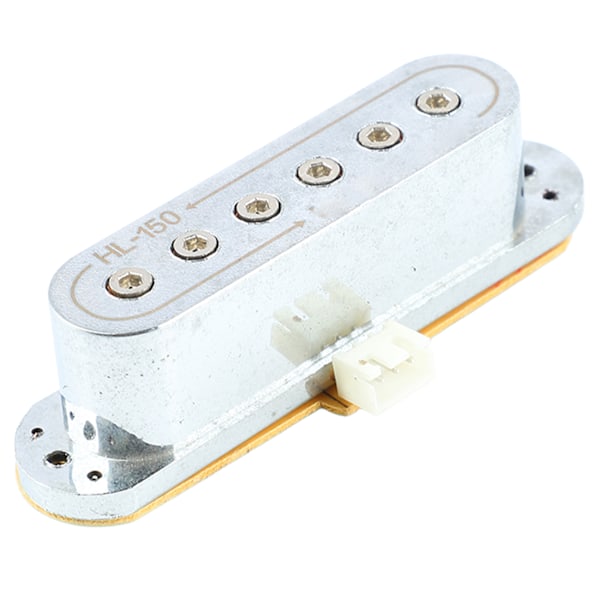 3 st elektriska gitarr pickup 48 50 52mm passiv design single coil låg brus silver gitarr pickup set
