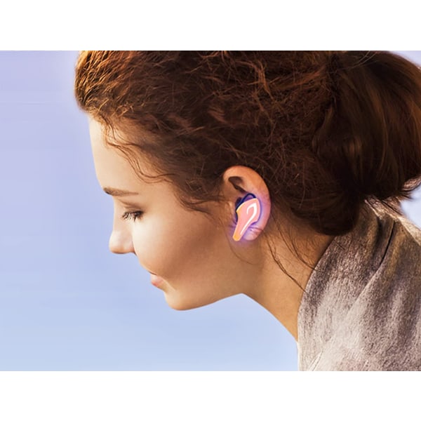 - Bluetooth trådlösa hörlurar Vattentäta hörlurar (Starry Black)