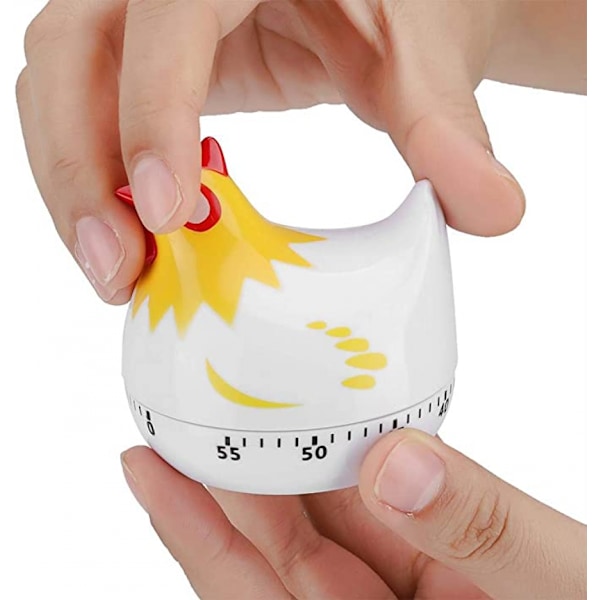 Kök Timer Ugn Timer, Kök Timer Kokt Ägg Timer Ägg Timer för Kök för Matlagning för Hembakning(Vit)