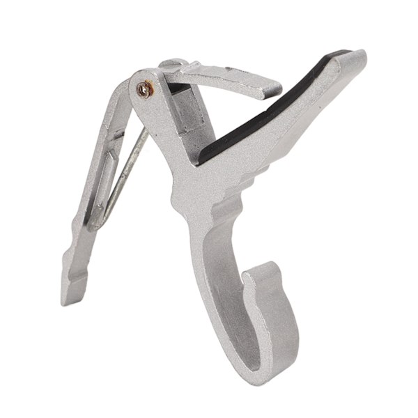 Gitar Capo Legering Hurtig Tone Endring Bærbar Instrument Tilbehør for Spilling Ytelse Sølv