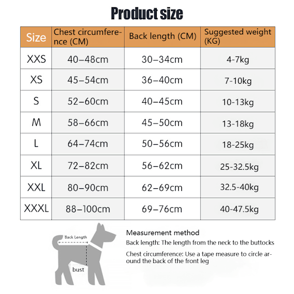 Vandtæt hundetrøje med rullekrave, reflekterende udendørs regnslag til små, mellemstore og store hunde, gul 2X-small