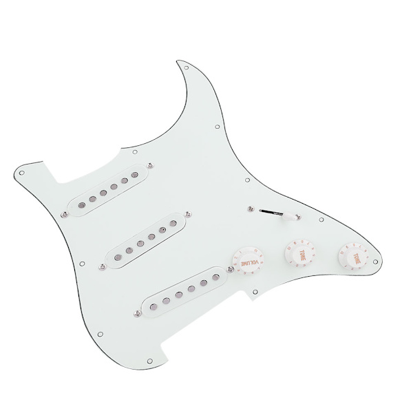 1 Set DIY Elgitarr-kit Pickguard Bakplatta Bro System för ST-stilgitarrer