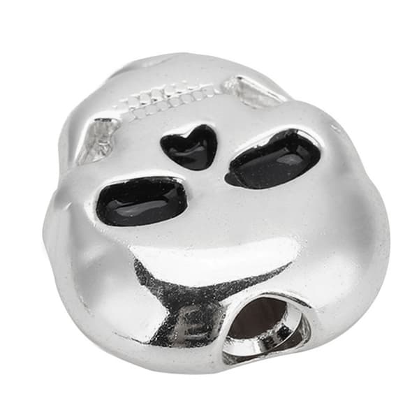 6 stk. Tuning Peg Tuning Key Button Cap Heads til Folk Elektrisk Guitar (Sølv)