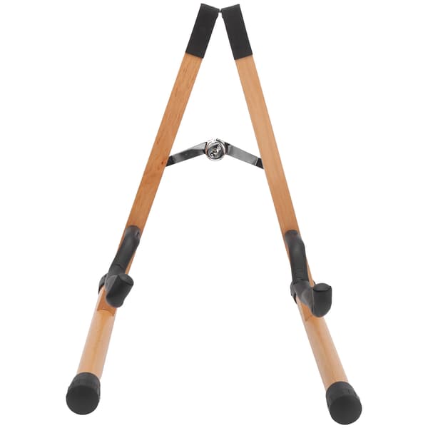 Solid gitarrställ Bok Folk Klassisk Rack Vertikal Fällbar Golv för Hem BasSolid Bok Gitarrställ