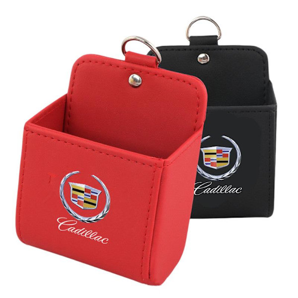 Cadillac ATSL, XTS, SRX, XT5, XT4 - Ilmastointiventtiilin Säilytyslaatikko, Puhelinpussi (Punainen)