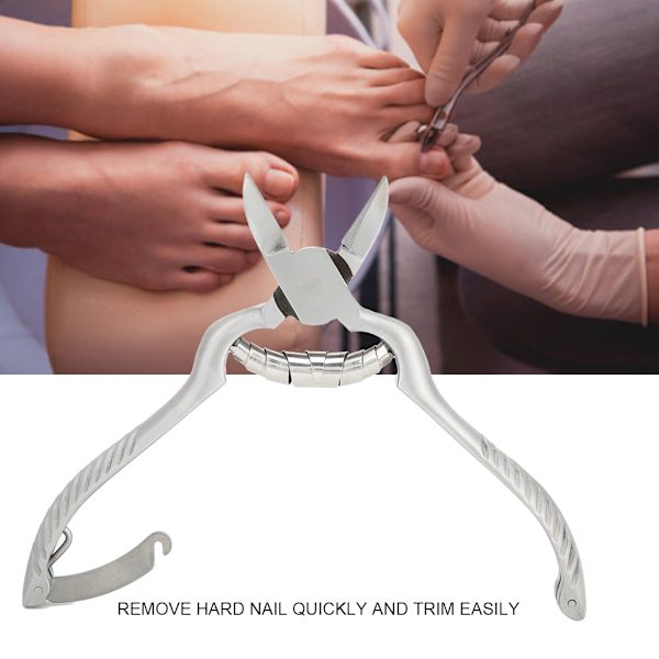 Rostfritt stål död hud tång sax ingrown tånaglar paronychia behandling nagelband nageltång silver