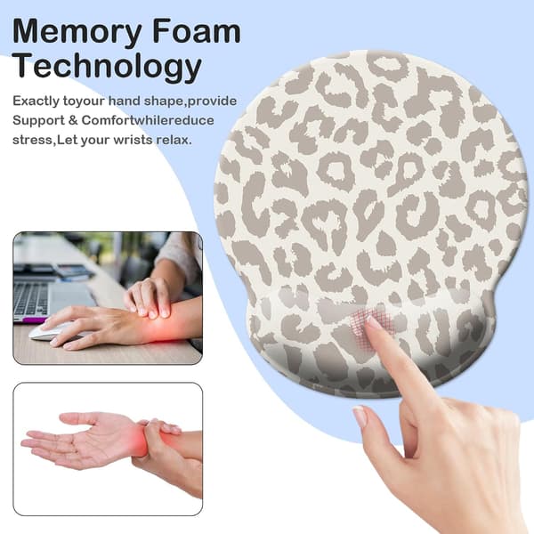 Musematte med håndleddsstøtte, Ergonomisk musematte med håndleddsstøtte, Komfortabel musematte med myk håndleddsstøtte, Smertelindrende musematter for N