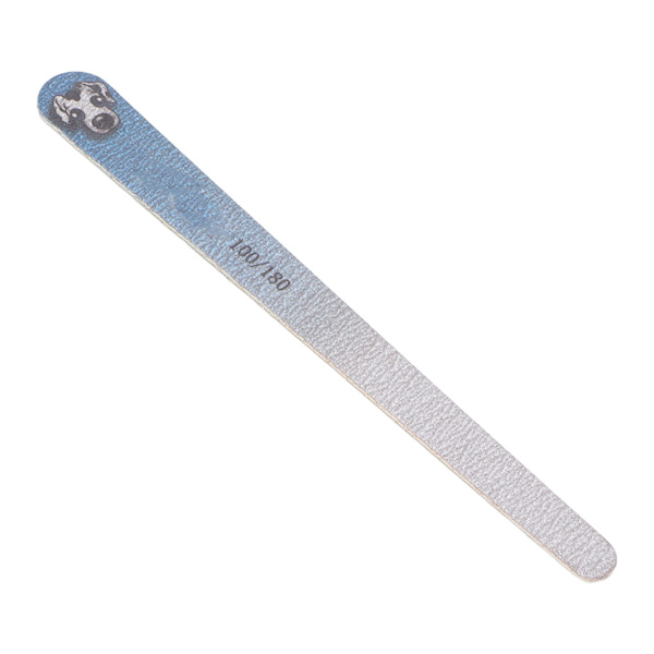 20 st nagelfilar tryck professionella återanvändbara tvättbara nagelfilar manikyrverktyg (100/180 grit)