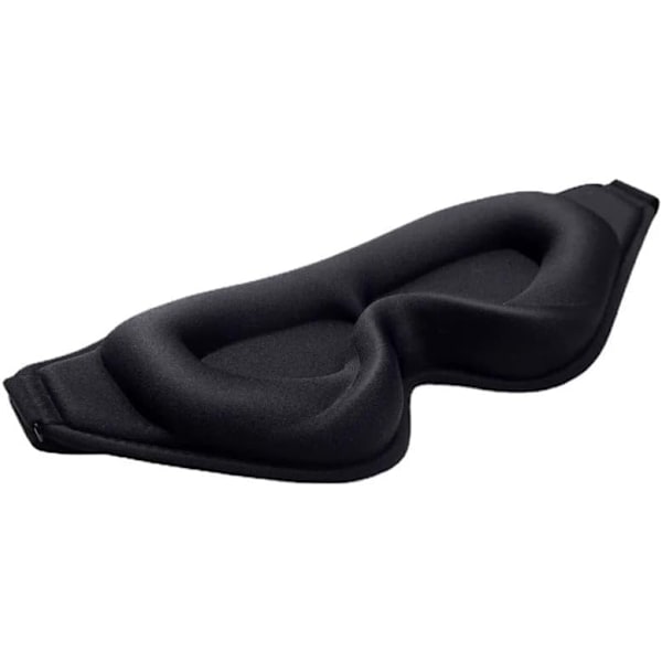 Sovmask, Sovmask för Sidosovare, Komplett Ljusblockerande 3D Sovmask, Mjukt Andningsbart Ögonskydd för Kvinnor Män, R