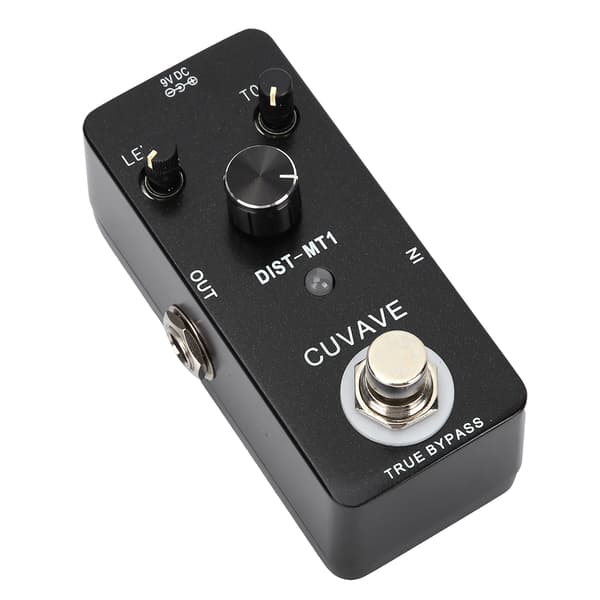 Distortion-MT1 Full Metal Shell Distortion Elektrisk Gitarr Effekt Pedal True Bypass