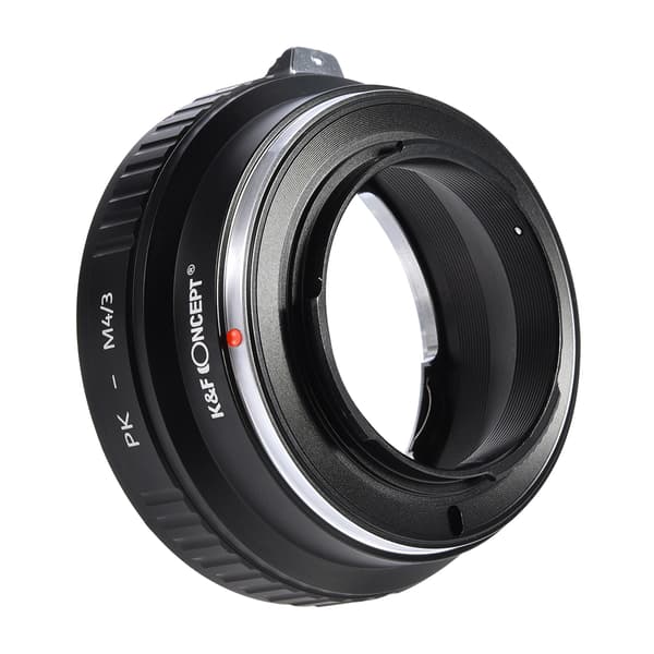 K&F Concept 1 stk. holdbar objektivadapterring til PK-objektiv til M4/3-montering DSLR-kameraer