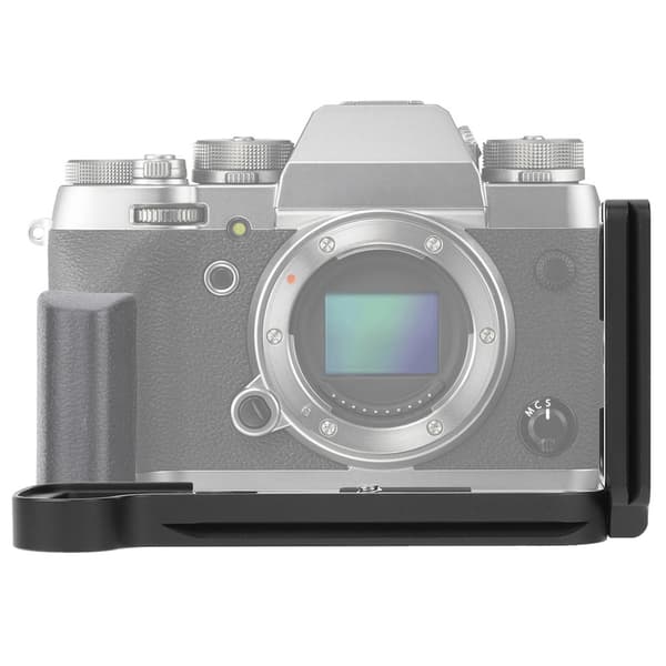 Metal Quick Release L-plade Håndgrebsholder til Fuji X T2 Spejlløst Kamera
