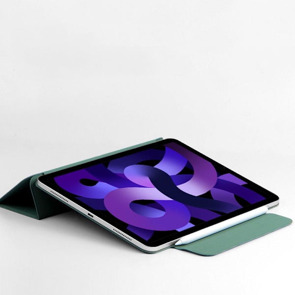 Magnetisk Etui For Ipad Air 5/ 4 10.9 Tommer, Slank Smart Folio Trifold Stativ Etui, Automatisk Søvn/Våkne, Støtter 2. Generasjon Apple Pencil Ladning