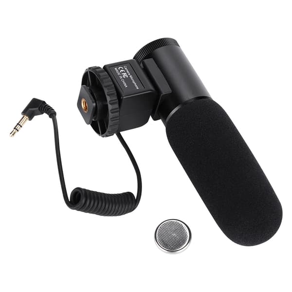 Mcoplus MIC-03 Digital 3,5 mm DV Videooptagelse Kamera Stereomikrofon