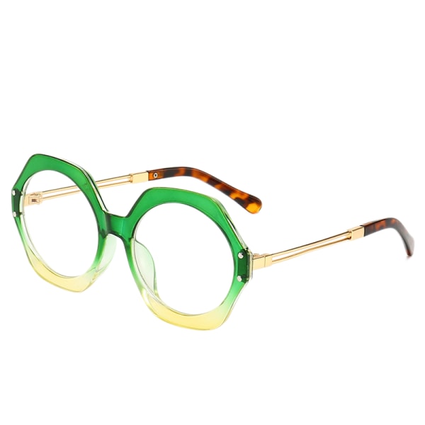 Solglasögon för kvinnor Vintage Stora Ram Solglasögon Dam Shades