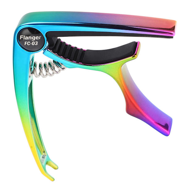 Guitar Capo Elektrisk Zink Legering Smukke Farver Folk Pop Akustisk Tilbehør FC‑03