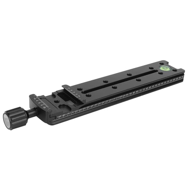 Aluminiumslegering Longboard Quick Release Plade Clip Adapter Kompatibel med Arca Kuglehoved 200mm