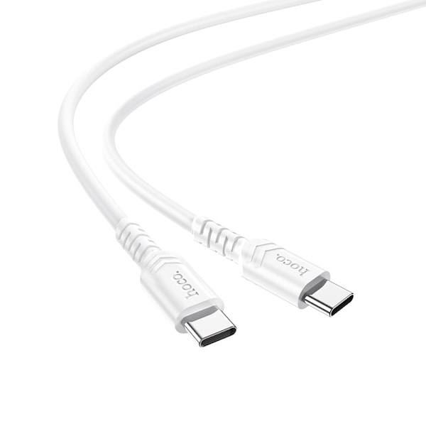 hoco. X62 Type-C til Type-C Kufeng 100W hurtiglading datakabel 3A mobiltelefon hurtiglading kabel