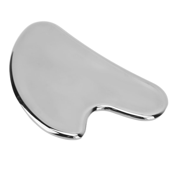 Rostfritt stål Gua Sha Ergonomisk rostfritt stål spegelpolering Snabb positionering Massageskrapa för armar rygg ben