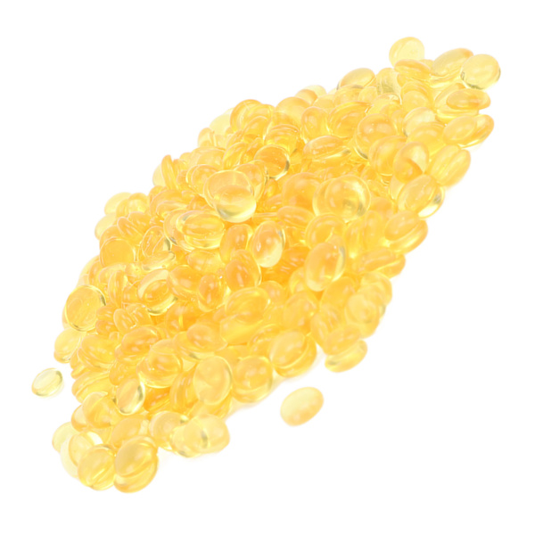 100g Hårförlängningsgranulat Gult Varmlim Kornlimspetsar Pellets Transparenta Pärlor för att göra Perukhårförlängningar