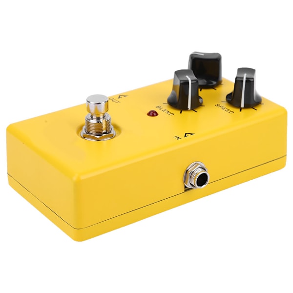 Gul Metall Elektrisk Gitarr Effekt Pedal Mini Gitarr Ljud Chorus Effekt Pedal Processor