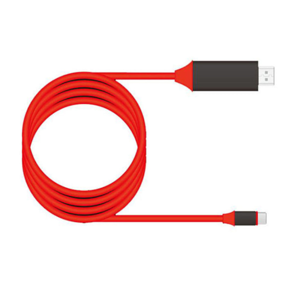 Type C til HD Multimedia Interface Adapter Kabel Konverter Høj Hastighed 4K til Telefon PC