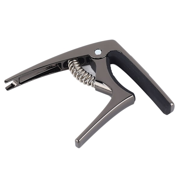 Gitarr Capo Metall 3 i 1 Bärbar för Akustisk Elgitarr Ukulele Tillbehör Svart