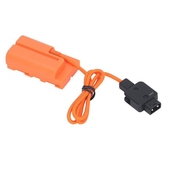 D Tap till NP F550 F570 F970 Dummy Batteri DC Koppling för Kamera Monitor LED Ljus Kontinuerlig Strömförsörjning