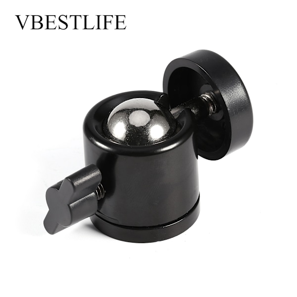 VBESTLIFE 360° Vridbar Rotationsbar 1/4'' Skruv Kulhuvudfäste Kulhuvud Stativfäste