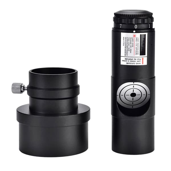 1,25 tommer laser kollimator 2 tommer adapter 7 lysstyrkeniveauer til Newton-teleskoper