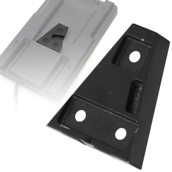 Alloy V Mount V Lock-stikplade til kamera-videostrømadapter batteritilbehør
