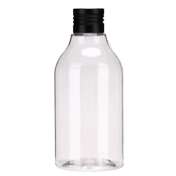 Transparent Tunn Hals Toner Tom Flaska Återfyllningsbar DIY Makeup Vätska Behållare 200ml