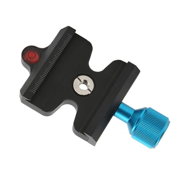 QR‑50C Quick Release Pladeadapter Holdbar Aluminiumlegering Stativ Kuglehoved Monteringsadapter