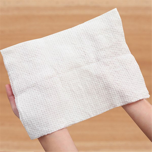 6 stk. engangskomprimeret non-woven stof mini håndklæde ansigtsrensningsklud til rejser
