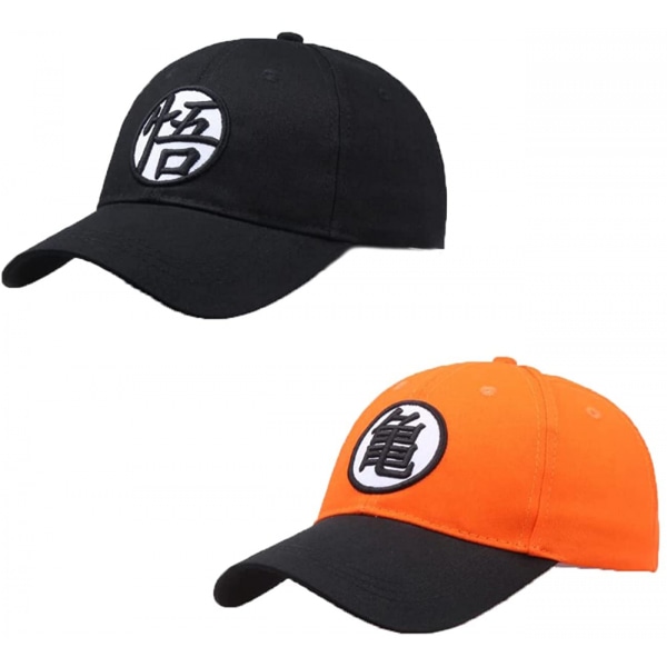 2st Goku Cartoon Baseball Kepsar Hattar för män Kvinnor Anime Justerbar Hiphop Snapback Cap Hatt