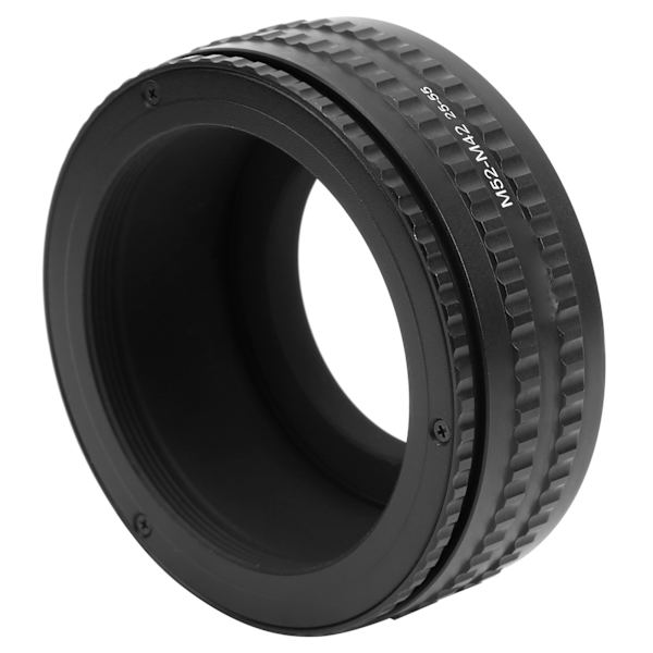 NEWYI M52‑M42 25‑55mm Aluminiumlegering Reflektionsförstärkningslins Makrolins Fokuseringsrör