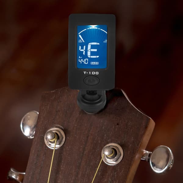 Klassisk gitarr C102 sträng + T-100 stämapparat + vit zinklegerings capo + blå broderad gitarrrem set