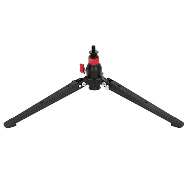 Mini Tripod Desktop Liten Tripod Aluminium Bordstativ Stativ Stativ 3/8 Tums Skruvhål Lastar Upp till 10 kg för DSLR-kamera Monopods