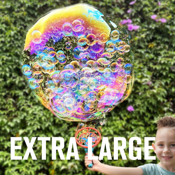 Elektrisk Dinosaurie Bubbelmaskingevär för Barn 4-8 År, Stor Dino Bubbelblaster med Bubbla-i-Bubbla Design, Utomhus Trädgård blue