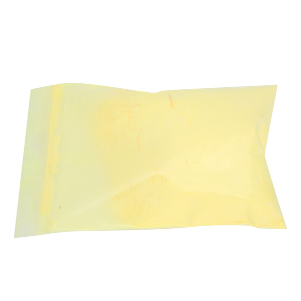 Nagelkonst Luminous Pulver DIY Hög Ljusstyrka Luminous Färgpigment Dekoration 100g Guldgul