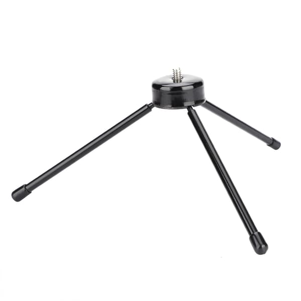 Mini sammenleggbart metallstativ for foto selfie skrivebord bordstativ tilbehør