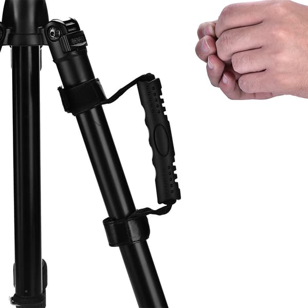 Bærehåndtag med spændestrop til DSLR-kamera, stativ, monopod