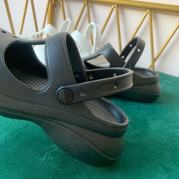 Unisex trädgårdsträskor skor tofflor sandaler för kvinnor och män-svart(35-36)