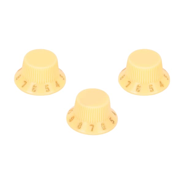 3 st plastgitarrknoppar volymtonkontroll musikinstrument justeringstillbehör