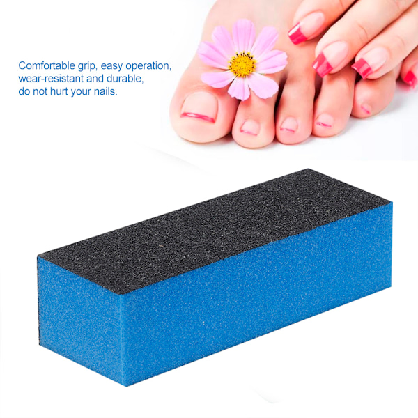 10PCS Nagelpolering Sandning Buffertar Filer Set Pedikyr Manikyr Verktyg Nagelkonst Kit