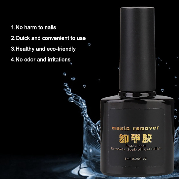 8ml Professionel Negle Gel Polish Fjerner Manicure Neglelim Cleanser