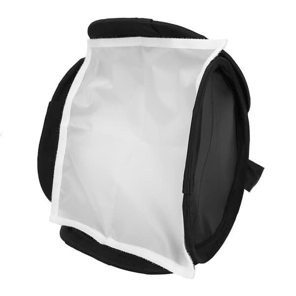 Universal Sammenfoldelig Letvægts Quick Release Flash Lys Diffuser Softbox til DSLR 23*23cm