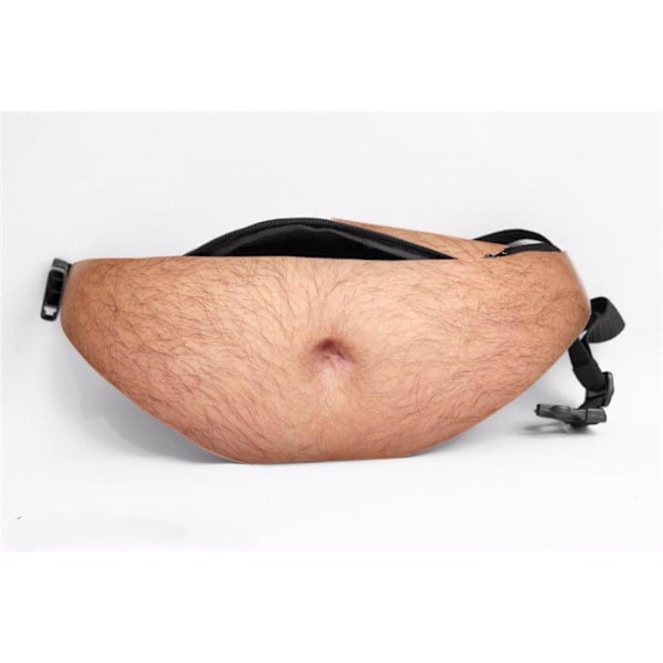 Dad Bag Fake Beer Belly Waist Pack Unisex Fanny Pack White Elephant Gifts Funny Gag gifts